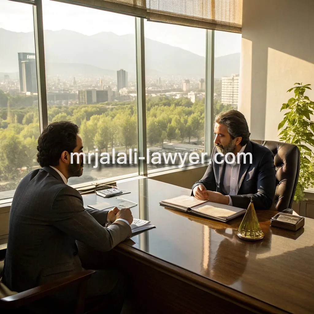 عکس جلالی وکیل دعاوی حقوقی حضانت فرزند در تهران شهران